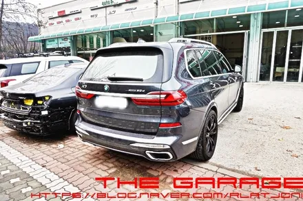 bmw X7 대전브레이크패드 대전브레이크소음제거 대전브레이크금속소음해결 / 대전 유성, 세종, 논산