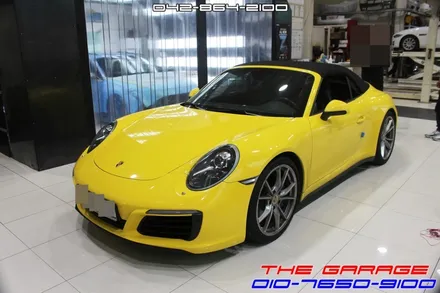 991 포르쉐 911 카레라4 카브리올레 아이나비QXD7000블랙박스 에코파워팩보조배터리 작업 / 대전 유성, 세종, 논산