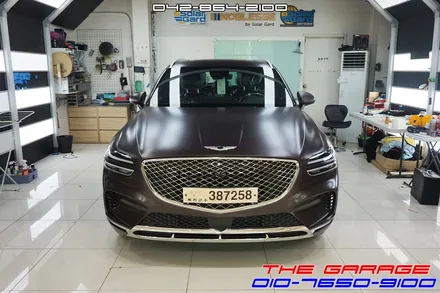 대전신차검수 제네시스 GV70 하체검수 솔라가드볼텍스IR썬팅       아이나비Z9000블랙박스 작업 / 대전 유성, 세종, 논산
