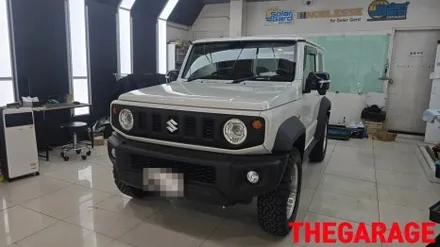 스즈키 짐니 아이나비 블랙박스 QX100 시공 / 대전 유성 화암동