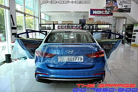 대전 세종시 신차패키지 아반떼AD스포츠 신차필수패키지 작업 인스톨 <더게러지> THE GARAGE / 대전 유성 화암동