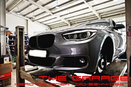 < BMW 5GT > 앞범퍼 M바디킷 컨버젼 라이트 휀다 보험수리 작업 / 대전 유성, 세종, 논산