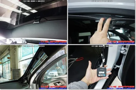 대전신차검수패키지 트래버스 솔라가드 썬팅 옵틱글래스 광각미러 아이나비4채널블랙박스 작업 / 대전 유성, 세종, 논산