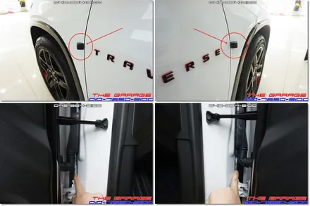 대전신차검수패키지 트래버스 솔라가드 썬팅 옵틱글래스 광각미러 아이나비4채널블랙박스 작업 / 대전 유성, 세종, 논산