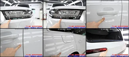 대전신차검수 아우디Q7 신차검수 신차패키지 오토스텝 작업기 / 대전 유성, 세종, 논산
