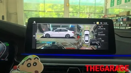 BMW 5시리즈 G30 LCI 순정 어라운드뷰 순정 써라운드뷰 시공 / 대전 유성 화암동