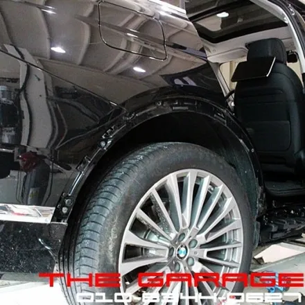 < BMW X7 사고수리 작업 > 공업사 1급공업사 판금도색 사고수리 보험수리 자차보험수리 바디킷 컨버젼 자부담금 보험료할증 사고분쟁과실조정 / 대전 유성 화암동