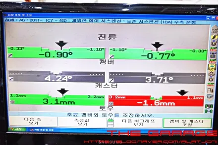 대전세종얼라이먼트 대전얼라이먼트 대전3d얼라이먼트 대전수입차얼라이먼트 - 아우디A6 3d얼라이먼트 조정작업 인스톨 입니다. / 대전 유성 화암동