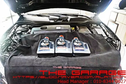 대전엔진오일 대전세종엔진오일 대전미션오일 대전디퍼런셜오일 - 벤츠CLA 45amg 엔진오일 합성유 모튤 300V적용 인스톨 / 대전 유성 화암동