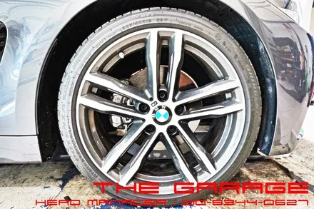 대전브레이크도색 대전캘리퍼도색 대전브레이크튜닝 대전스톨츠 대전4p 대전6p - bmw 3시리즈 브레이크 캘리퍼도색 레드컬러 적용 인스톨 / 대전 유성, 세종, 논산