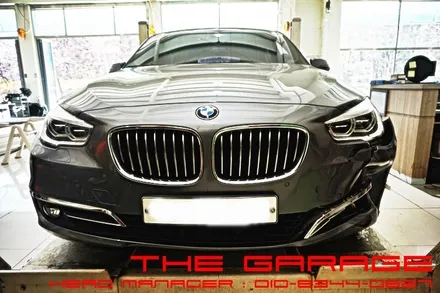 < BMW 5GT > 앞범퍼 M바디킷 컨버젼 라이트 휀다 보험수리 작업 / 대전 유성, 세종, 논산