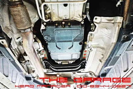 벤츠 W205 C클레스 벤츠9단미션 미션오일 ZF9단 전용 오일 작업 / 대전 유성, 세종, 논산
