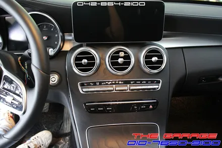 W205 벤츠C클래스 송풍구 엠비언트 작업 후기 / 대전 유성, 세종, 논산