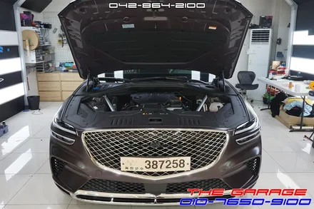 대전신차검수 제네시스 GV70 하체검수 솔라가드볼텍스IR썬팅       아이나비Z9000블랙박스 작업 / 대전 유성, 세종, 논산
