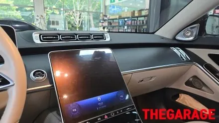 벤츠 W223 S클래스 S450d 피아노트림 시공 / 대전 유성 화암동