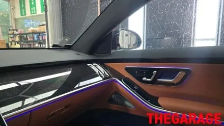 벤츠 W223 S클래스 액티브엠비언트 + 4D 부메스터 실내튜닝 2종세트 시공 / 대전 유성 화암동