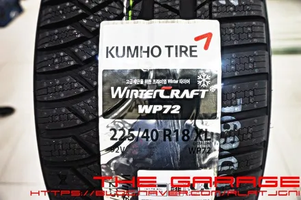대전미쉐린타이어 대전피렐리타이어 대전3d얼라이먼트 - bmw 118d 금호 스노우타이어 wp72 휠진동고속발란스 적용 인스톨 / 대전 유성 화암동
