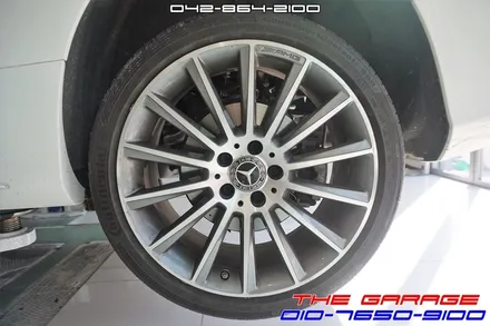 벤츠C클래스 카브리올레 듀플리페인트 캘리퍼 도색후기 / 대전 유성, 세종, 논산