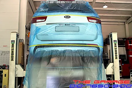 대전세종시언더코팅 올뉴카니발 LED사이드스텝  뷔르트언더코팅 인스톨<더게러지> THE GARAGE / 대전 유성 화암동