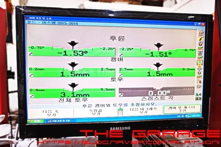 대전세종3d얼라이먼트 대전하체정비 대전하체잡소리 대전고속발란스 - 포드 머스탱 3d얼라이먼트 조정작업 인스톨 / 대전 유성 화암동