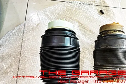 대전벤츠에어쇼바 대전bmw에어쇼바 대전아우디에어쇼바  - 벤츠CLS 에어쇼바 리엉 에어스프링 교환작업 인스톨 / 대전 유성 화암동