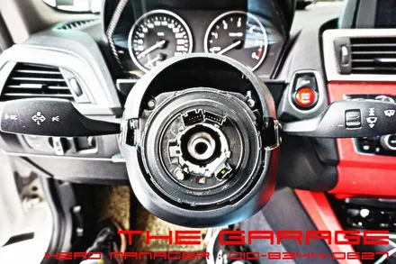 대전M팩핸들 대전M핸들 대전RS핸들 대전디컷핸들 대전3포크핸들 - BMW 1시리즈 M팩 핸들 패들쉬프트 적용 인스톨 / 대전 유성, 세종, 논산
