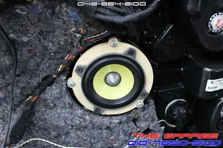 G30 BMW5시리즈 포칼ES100K 회오리트위터 엠비언트커버 작업 / 대전 유성, 세종, 논산