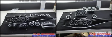 W222 벤츠S클래스 63AMG 송풍구엠비언트 앞뒤 작업후기 / 대전 유성, 세종, 논산