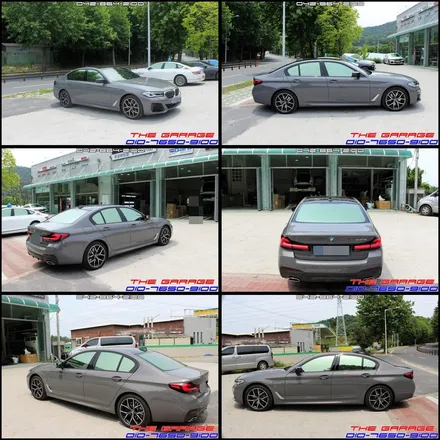 G30 BMW 530E 솔라가드노블레스 Z 썬팅 아이나비QXD7000 / 대전 유성, 세종, 논산