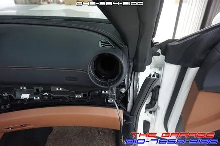 벤츠E클래스 카브리올레 송풍구엠비언트 작업 후기 / 대전 유성, 세종, 논산