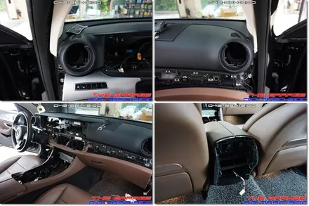W213 벤츠E클래스 부메스터전동트위터 송풍구엠비언트 작업 / 대전 유성, 세종, 논산