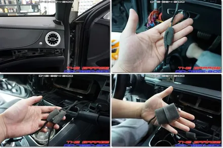 W222 벤츠S클래스 63AMG 송풍구엠비언트 작업 후기 / 대전 유성, 세종, 논산