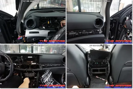 W213 벤츠E클래스 실내인테리어튜닝 송풍구엠비언트 작업 후기 / 대전 유성, 세종, 논산