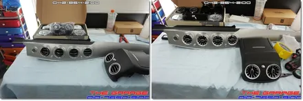 W213 벤츠E클래스 실내인테리어튜닝 송풍구엠비언트 작업 / 대전 유성, 세종, 논산