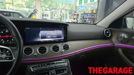 벤츠 W213 E클래스 송풍구엠비언트 시공 / 대전 유성 화암동