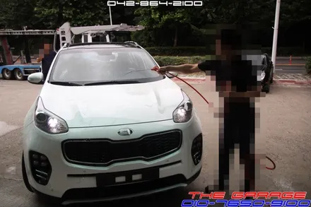 대전 세종시 올뉴스포티지 뷔르트언더코팅 인스톨 <더게러지> THE GARAGE / 대전 유성 화암동