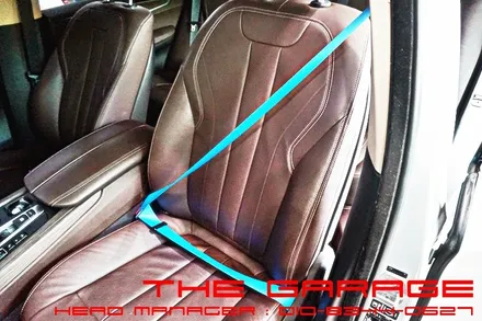 대전세종컬러벨트 대전레드벨트 대전블루벨트 대전스포츠벨트 - bmw X5 안전벨트 컬러교환 블루컬러 적용 인스톨 / 대전 유성, 세종, 논산
