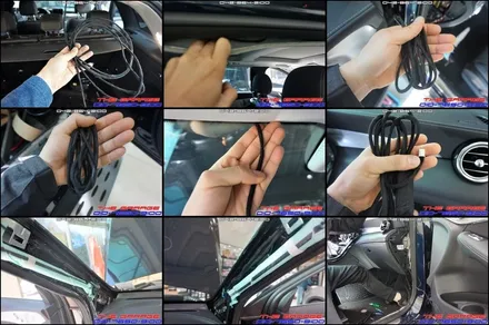 벤츠GLC 아이나비메가4채널블랙박스 에코파워팩 PPF장착후기 / 대전 유성, 세종, 논산