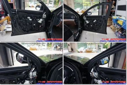 W213 벤츠E클래스 부메스터전동트위터 송풍구엠비언트 작업 / 대전 유성, 세종, 논산