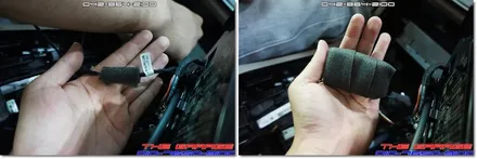 W213 벤츠E클래스 실내튜닝 송풍구엠비언트 작업 후기 / 대전 유성, 세종, 논산