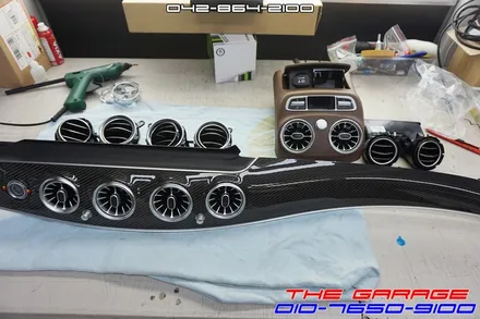 W213 벤츠E클래스 E63AMG 송풍구엠비언트 작업 / 대전 유성, 세종, 논산