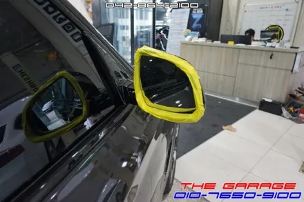 BMW IX3 사각지대 광각미러 옵틱글래스 작업으로 안전운전하세요 / 대전 유성, 세종, 논산
