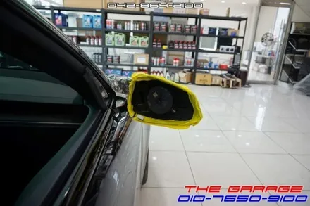 자동차사각지대 해소 테슬라 모델S 광각미러 옵틱글래스 작업 / 대전 유성, 세종, 논산