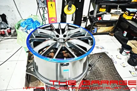 대전세종수입차휠 대전bbs 대전bmw휠 대전벤츠휠 대전아우디휠 - 마세라티 티타노 21인치 휠교환작업 인스톨 / 대전 유성 화암동