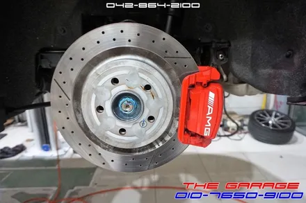 대전 세종시 벤츠SLC43AMG 듀플리 캘리퍼 도색후기<더게러지> / 대전 유성 화암동