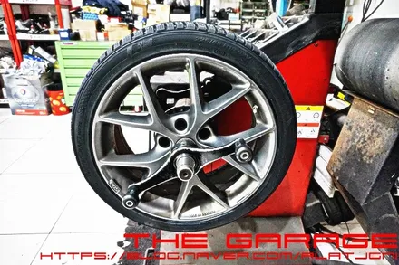 대전미쉐린타이어 대전피렐리타이어 대전3d얼라이먼트 - bmw 118d 금호 스노우타이어 wp72 휠진동고속발란스 적용 인스톨 / 대전 유성 화암동