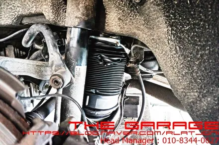 대전벤츠에어쇼바 대전bmw에어쇼바 대전아우디에어쇼바  - 벤츠CLS 에어쇼바 리엉 에어스프링 교환작업 인스톨 / 대전 유성 화암동