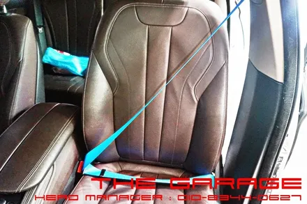 대전세종컬러벨트 대전레드벨트 대전블루벨트 대전스포츠벨트 - bmw X5 안전벨트 컬러교환 블루컬러 적용 인스톨 / 대전 유성, 세종, 논산