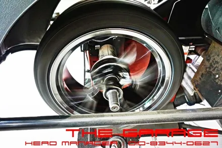 BMW M550d F10 바디 20인치 휠교환 + 옐로우컬러 캘리퍼도색작업 인스톨 / 대전 유성, 세종, 논산