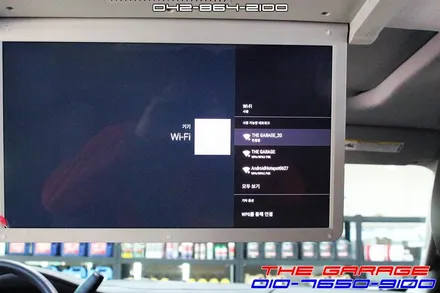 캐딜락 에스컬레이드 순정천정모니터 사제천정모니터 교환 작업 / 대전 유성, 세종, 논산